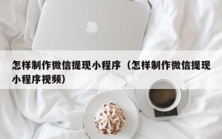 中山怎样制作微信提现小程序（怎样制作微信提现小程序视频）
